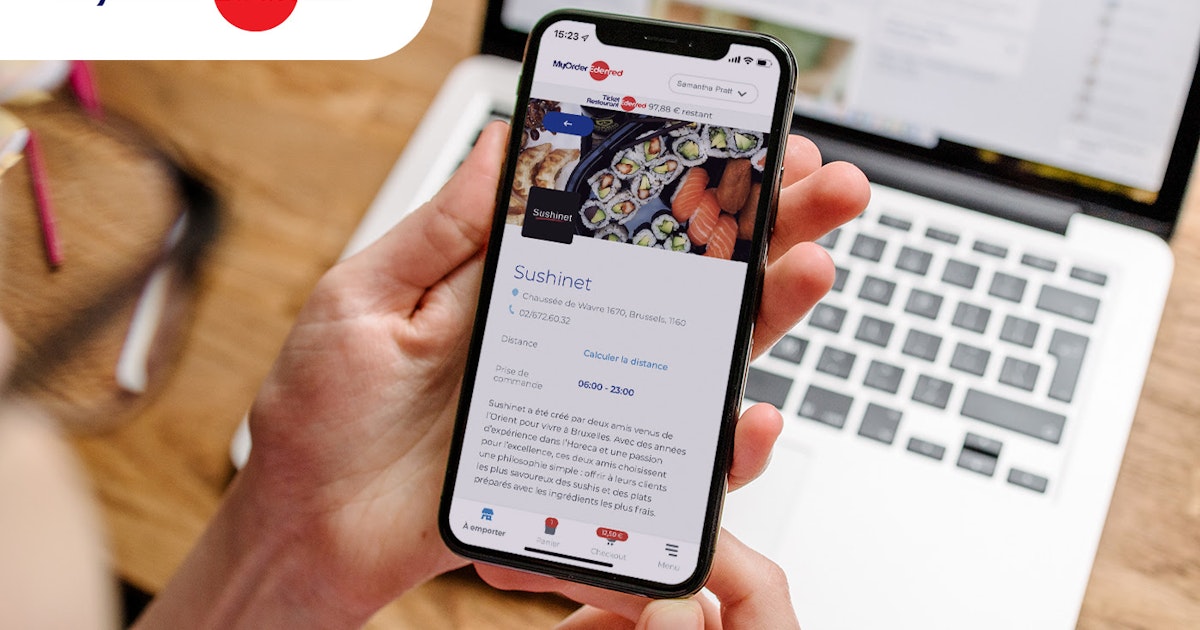 Edenred Lance Myorder Une Plateforme De Commande De Repas En