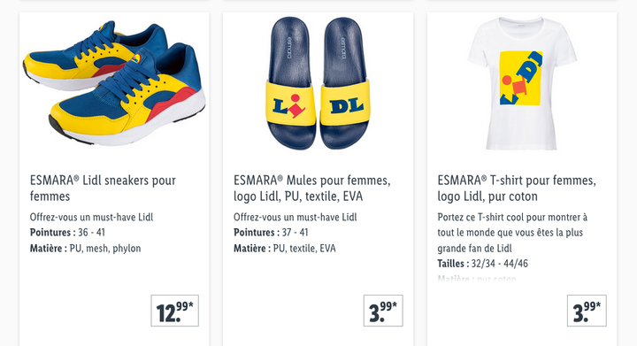 Internet loopt storm voor kledinglijn Lidl Gondola