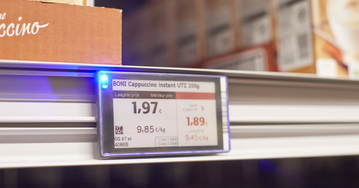 App Laat Colruyt medewerkers Sneller Rekken Vullen Gondola app-laat-colruyt-medewerkers-sneller-rekken-vullen-gondola