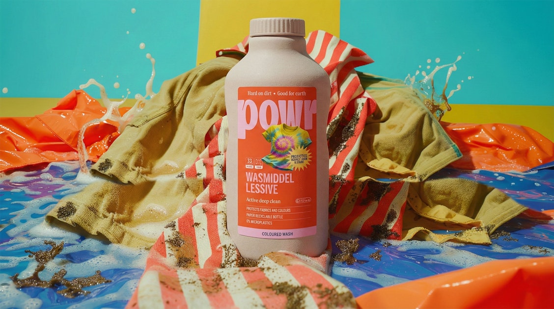 Une première : POWR lance une lessive liquide dans une bouteille en ...