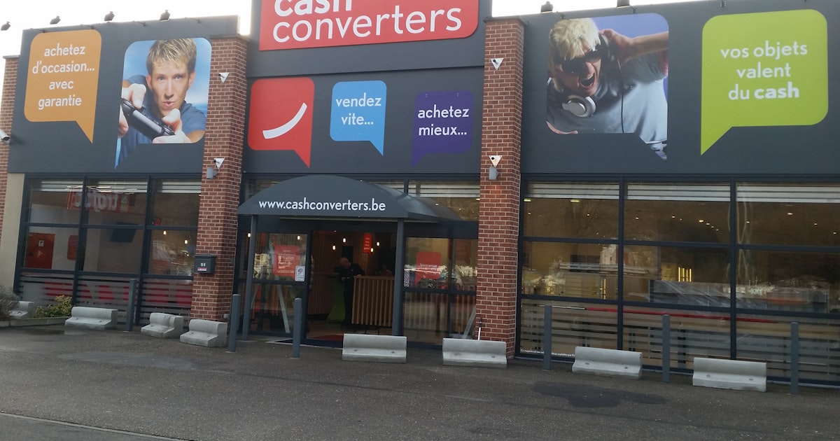 Changements Majeurs Chez Cash Converters Belgium Gondola