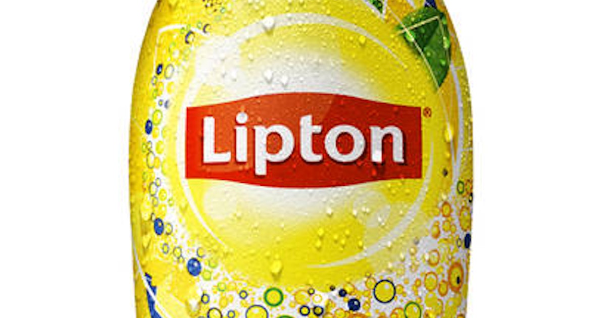 Lipton Ice Tea bevat 45 minder suiker Gondola Lipton Ice Tea bevat 45 minder suiker Gondola